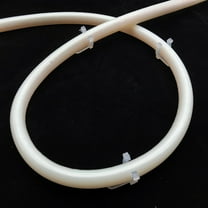 Amosfun 40Pcs LED Rope Light Mounting Clips Clear Plastic with Metal for Cable Wire Organization