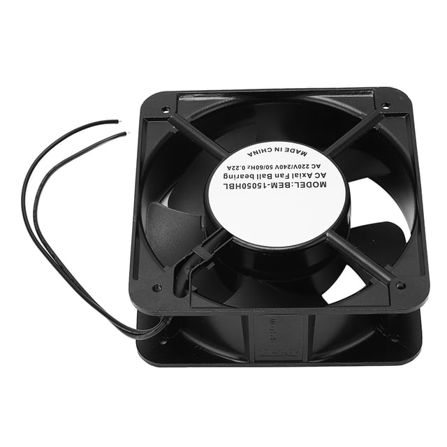 Extractor De Aire, 185CFM Cuerpo De Pintura De aleación De Aluminio Sin Roturas Potente Alta Tenacidad Resistente A La Oxidación Ventilador Axial AC 220 240V Para Gabinete