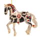 thumbnail image 1 of Adornos navideños con forma de caballo Decoración colgante con brillantes en forma de caballo Adorno acrílico para el árbol de Navidad para fiestas de invierno y Navidad Decoración para el hogar, 1 of 7