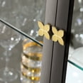 thumbnail image 7 of Goo-Ki 6 Pack Drawer Pulls Stylish Cabinets Knobs Modern Dresser Drawers Pulls Handles Brushed Brass Kitchen Hardware Furniture Cupboard Pulls with Screws, 7 of 7