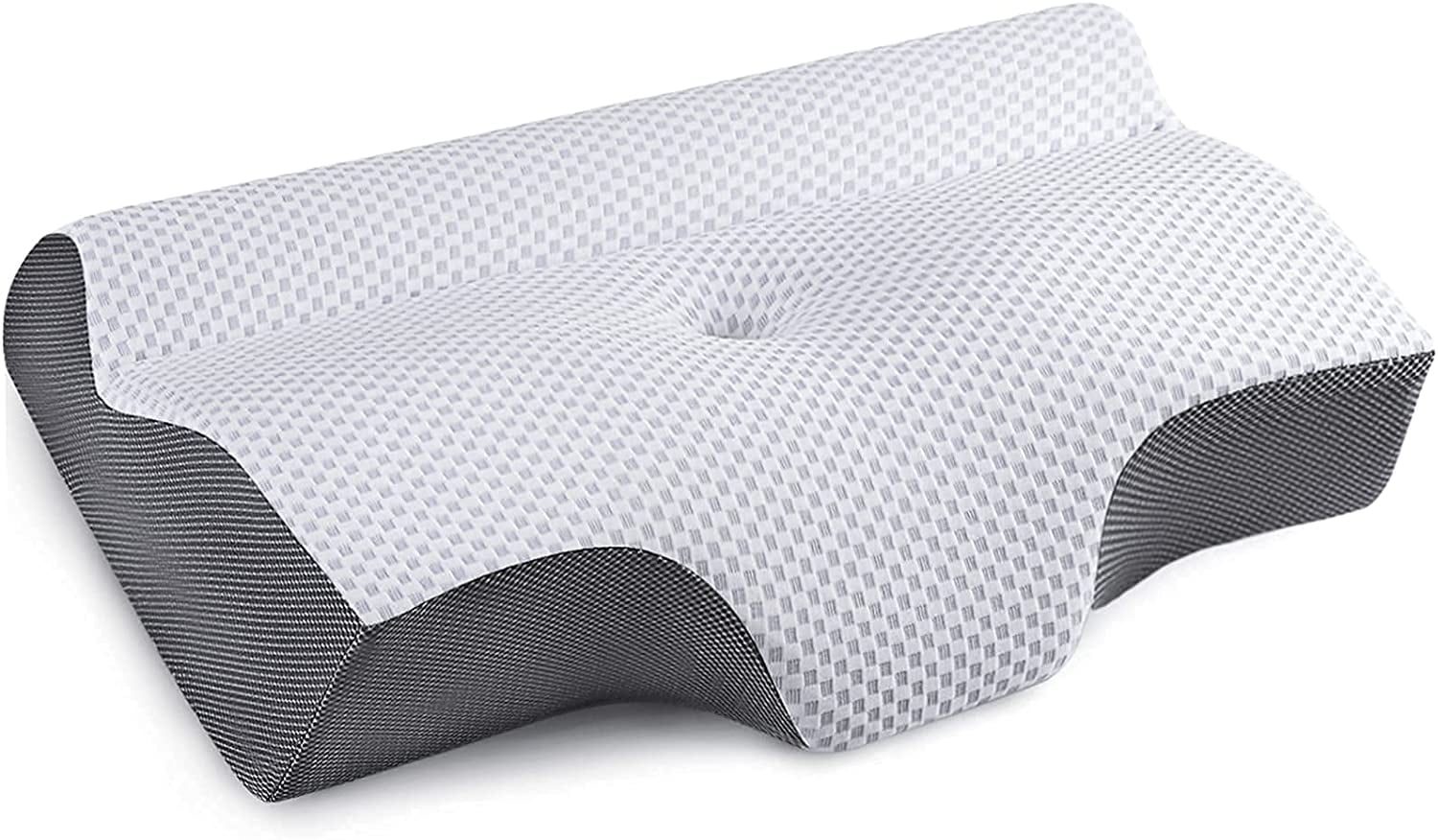 Cervical Pillow for Sleeping, ZC5HAO 2 in 1 Memory Foam Neck Support