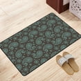 thumbnail image 3 of Arabesque Ethnic Style Paisley Floral Rugs Doormat, Non-Slip Machine Washable Carpets Floor Door Mat , 36" x 24", 3 of 6