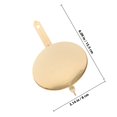 thumbnail image 2 of unbranded Accesorio Metálico Dorado Para Relojes De Pared Con Trabajo Profesional, 2 of 8
