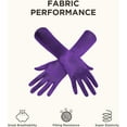 thumbnail image 6 of YooGuoGuo Long Opera Party 20s Satin Gloves Stretchy Adult Size Elbow Length 15 Inches, 6 of 6