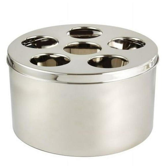 Leeber 72415 15.75 in. Double Wall Beverage Tub with 6 bottle Lid