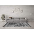 thumbnail image 3 of Ahgly Company Indoor Round Oriental Gray Industrial Area Rugs, 7' Round, 3 of 4