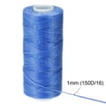 thumbnail image 3 of 55 Yards 150D/1mm Leather Sewing Polyester Waxed Thread (Sapphire Blue, 2 Pack), 3 of 5