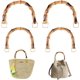 thumbnail image 1 of 4 asas para bolso, asas de plástico para bolsas, 2 tamaños, asa de repuesto en forma de U, correa para bolso con cierre de aleación, 1 of 9