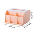 thumbnail image 2 of Cubierta Para Caja Dispensadora De Pañuelos Faciales Con Almacenamiento. Caja De Almacenamiento Multifunción Para Escritorio., 2 of 3
