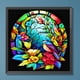 thumbnail image 1 of Cuadros Decorativos 5D bricolaje taladro redondo completo diamante pintura vidrieras golondrina Kit decoración del hogar Wdftyju de costura negro 4 estilos, 1 of 7