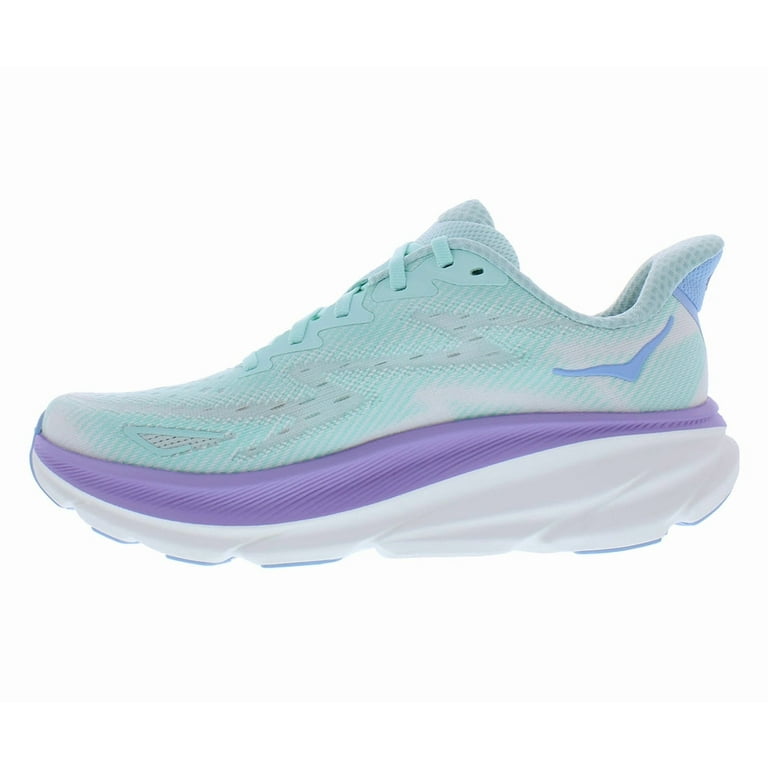 HOKA Clifton 9 Women's Shoe, Sunlit Ocean/Lilac Mist, Size 9.5