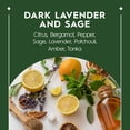 thumbnail image 6 of Better Homes and Gardens Dark Lavender and Sage 1-Wick Fluted Jar Candle, 8 oz, 6 of 9