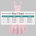 thumbnail image 3 of Ovzne Robes d'Été pour Femmes Robe d'Été Décontractée pour Femmes Imprimée d'Été Grand Ourlet Sans Manches Robe à Col en V Robe Grande Taille Imprimée Liquidation, 3 of 7