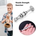 thumbnail image 1 of Entrenador De Fuerza Bucal Tmvgtek Ejercitador De Boquilla De Entrenamiento De Fuerza De Boca De Trompeta De Acero Inoxidable Para Saxofón, 1 of 5