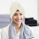 thumbnail image 1 of Toalla de microfibra superabsorbente para el cabello | Turbante de secado rápido para mujeres con cabello largo, rizado y grueso | Toalla suave para niños y adultos | Rosa, gris, blanco y café, 1 of 7
