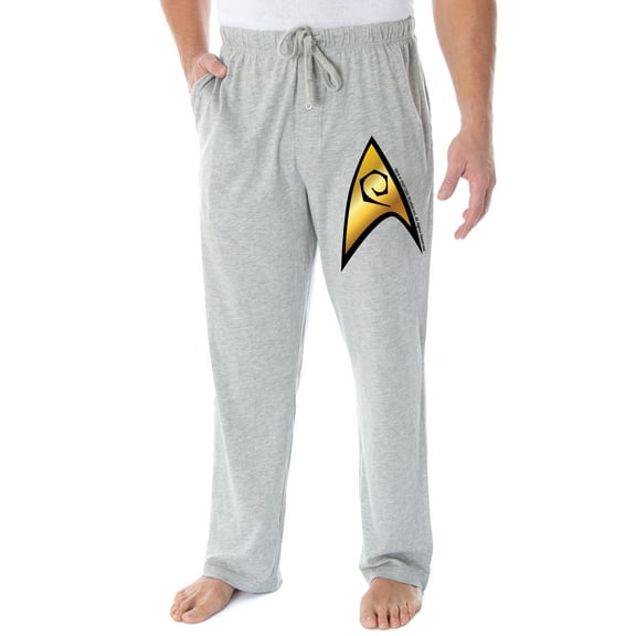 Star Trek Men's The Original Series Operations Division Insignia Pajama Pants