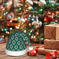 thumbnail image 6 of Balery Peacock'S Tail Pattern Santa Hat Christmas Hat Funny Christmas Hat Christmas Knitted Beanie Hat For Men Women Adult, 6 of 6