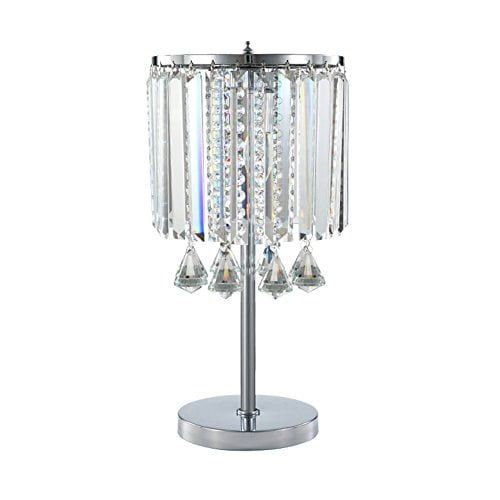 Modern Elegance Crystal Chandelier, Crystal Chandelier Table Lamp