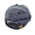 thumbnail image 3 of Women's Dog Mom Hat, Washed Adjustable Embroidered Denim Baseball Cap, 3 of 4
