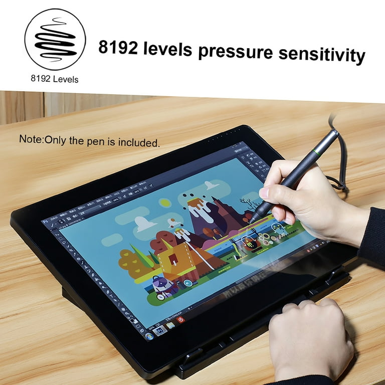 BOSTO Digital Pen 8192 Levels Pressure Battery-Free Stylus Pen