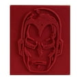 thumbnail image 2 of Iron Man Face Rubber Stamp, 2 of 6