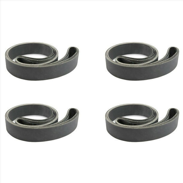 24 Piezas de 1 X 30 Pulgadas de Carburo de Silicio para Lijado Fino de Bandas 400, 600, 800, 1000 Granos