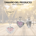 thumbnail image 3 of Collar Corazón Difusor De Aceites Esenciales Dije Para Mujer Corazón Xtellar multicolor, 3 of 4