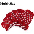 thumbnail image 5 of Suéter navideño para mascotas, falda roja con corazón de amor, ropa de punto cálida de invierno para regalo de perros y gatos kaili Sencillez, 5 of 5