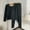 #271-Black, variant on Roncen Women Thermal Underwear Set, Long Johns Base Layer Top & Bottom, Women Soft Pajama Set for Cold Weather