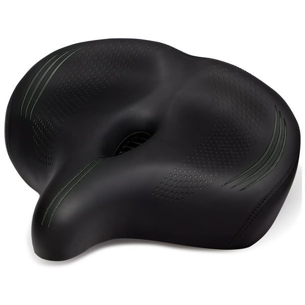 CDYWD Oversized Bike Seat for Men & Women Comfort, Extra Wide Soft