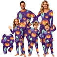 thumbnail image 7 of Halloween Family Matching Pajamas Sets, Halloween Family Spooky Loungewear Indoor, Pumpkin Ghost Holiday PJS Sleepwear, Seasonal Halloween Party Family for Home Relaxing Casual Daily Wear, 7 of 7