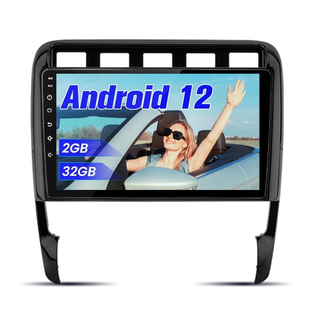 AWESAFE 9 Inch Car Stereo Radio For Porsche Cayenne 2003-2010 Android 12  1080P HD built in Apple Carplay Android AUTO Bluetooth WiFi GPS Nvigation  FM - Walmart.com