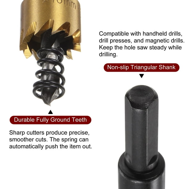 HSS Co M35 Spiral Grooved Center Drill Bit Pagoda Shape Hole