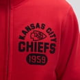 thumbnail image 5 of Fanatics Red Kansas City Chiefs IconicFleece Full-Zip Jacket, 5 of 7