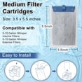 thumbnail image 2 of Filter Cartridge for Tetra Whisper BioBag Filters Medium Replacement Filter Cartridges for Aquariums Compatible with Tetra Whisper Filters i / IQ / PF and TetraFauna ReptoF, 2 of 6