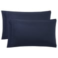 thumbnail image 1 of Funda de Almohada de Microfibra Unique Bargains Juego de 2 Suaves Transpirables con Cierre de Cremallera Armada 36x51cm, 1 of 6