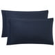 thumbnail image 1 of Funda de Almohada de Microfibra Unique Bargains Juego de 2 Suaves Transpirables con Cierre de Cremallera Armada 36x51cm, 1 of 6