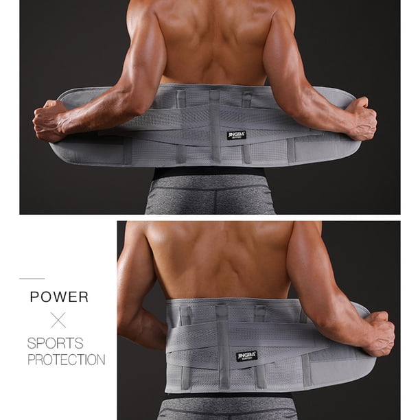 Cinturón De Entrenamiento De Cintura Cinturón de entrenamiento de cintura Presión ajustable Soporte de cintura transpirable Hombres Mujeres (XL) Ndcxsfigh Para Estrenar