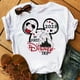 thumbnail image 4 of Camiseta de Disney para mujer, camisetas de moda para Familia, camisetas blancas informales Harajuku de los años 90, camisetas Kawaii de Mickey y Minnie para niños 2023, 4 of 4