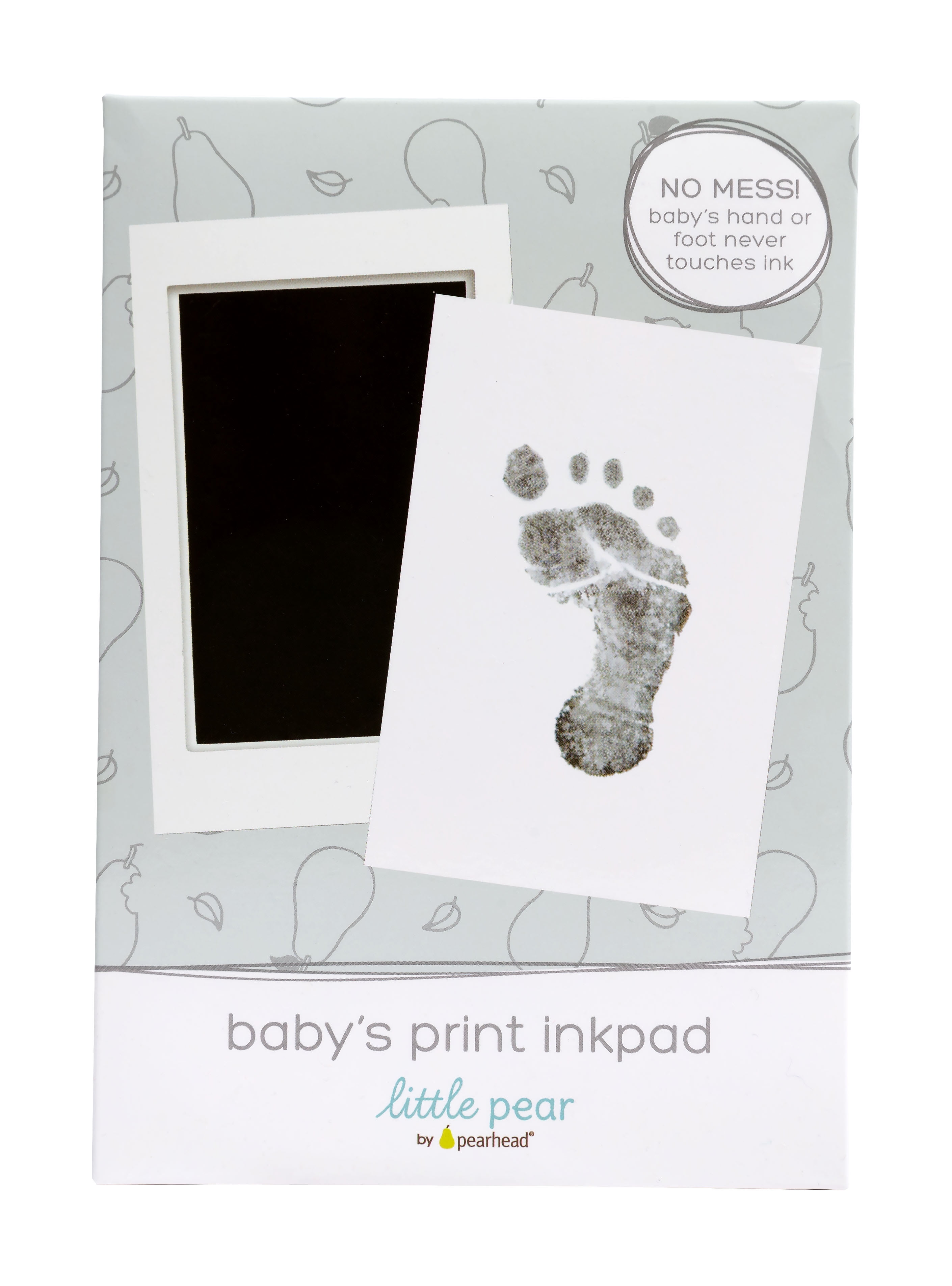 Premium No-Mess Ink Baby Footprint & Handprint Ink Pad | Safe and Non-Toxic  Ink | Perfect New Baby Girl/Boy Shower Gift