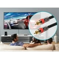 thumbnail image 5 of Monoprice Digital Coaxial Audio Cable - 50 Feet - Black | High Quality RG6 RCA CL2 Rated, Gold plated, 5 of 6