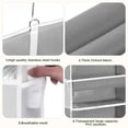 thumbnail image 2 of Torio Over the Door Storage Organizer, 15-Pocket Hanging Organizer for Kids Toys & Diapers, Heavy Duty with Clear Window, Grey, 2 of 7