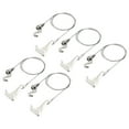 thumbnail image 1 of 5Pcs Adjustable Picture Hanging Wire Kit 1m x 1.5mm Hanging Rope with S Hooks, 1 of 5