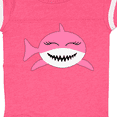 thumbnail image 4 of Inktastic Cute Pink Shark Boys or Girls Baby Bodysuit, 4 of 5