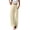Beige, variant on Women's High Waisted Yoga Pants with Pockets Workout Comfortable Stretchy Long Pants for Gym Running