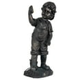 thumbnail image 2 of Northlight 18" Black & Bronze Boy with Cell Phone Solar Powered Outdoor Garden Statue, 2 of 6