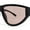 Black - Brown, variant on XXL Oversized Trendy Modified Curved Wrap Around Sport Plastic Sunglasses Black - Brown