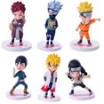 thumbnail image 2 of Uzumaki Shippuden-figura de acción de PVC versión Q modelos Hatake Kakashi estatua coleccionable juguetes Figma niños regalos zhangyuxiang LED, 2 of 2