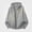 Gray, variant on Babcutegg Mens Zip Up Hooded Knit Cardigan Sweater Loose Fit Long Sleeve Thermal Casual Sweaters for Winter Size M