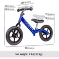 thumbnail image 2 of Runners-Bike / PushMee Draisienne – Entraînement Léger pour Tout-Petits et Enfants, Siège Ajustable, Roues de 12 Pouces, Bleu, 2 of 6